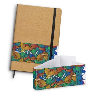 Ocean Vibe Cork Notebook
