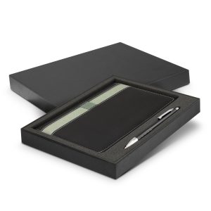 Silver Mist Notebook and Pen Gift Set