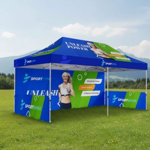 Printed Marquee 3x6m