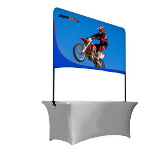 6ft Table Top Fabric Display