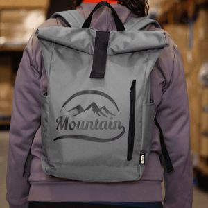 Byron 15.6" GRS RPET Roll-Top Backpack 18L