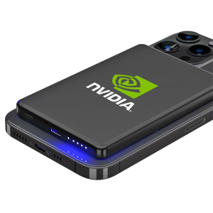 Slim Metal Magnetic Power Bank 5000 mAh