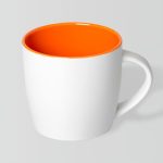 Orange/Matte White