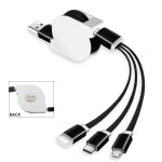 White face Black cable