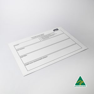 Large Magnetic Whiteboard (297mm x 420mm)