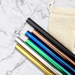 Stainless Steel Straw 12mm x 215mm Offshore