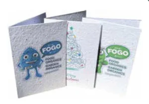 Seed Paper Greeting Card