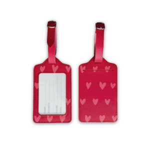  Full Colour PU Luggage Tags