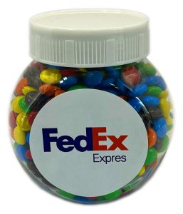 Plastic Jar with Mini M&Ms 145g