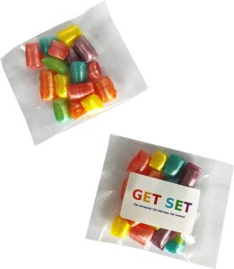 Corporate Coloured Humbugs 20g