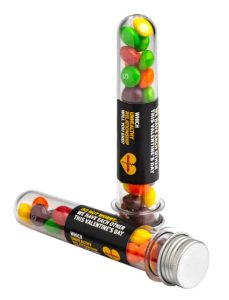 Test Tube with Skittles 40g