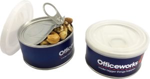 Small Pull Can with Mixed Nuts 50g