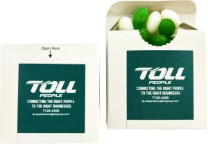 Flip Lid Cardboard Box with Jelly Beans 50g