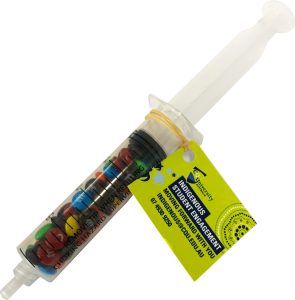 Syringe with Mini M&Ms 20g