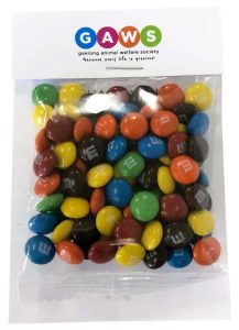 Billboard with Mini M&Ms 25g
