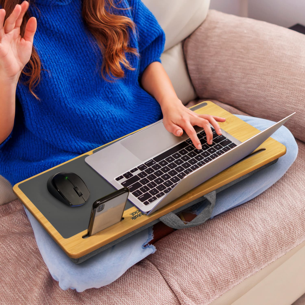 Branded Tech Merchandise, Mouse mats, Laptop stands.