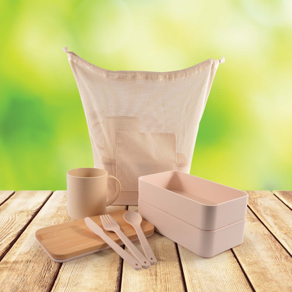 Branded Eco Friendly and Sustainable merchandise. Recycled and reusable products.