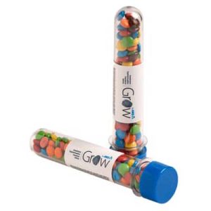 Test Tube with Mini M&Ms 40g