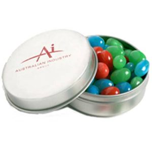 Candle Tin with Mini Jelly Beans 50g