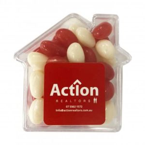 Acrylic House with Mini Jelly Beans 50g
