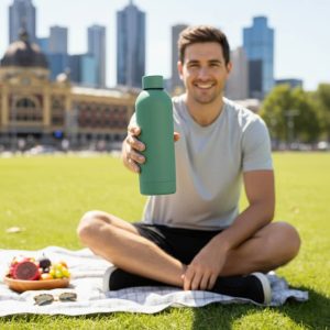 Koarub Pro Colour single wall stainless steel drink bottle
