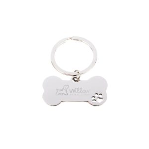 Dog Bone Keytag