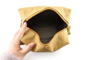 Munro Kraft Paper Cosmetic Bag