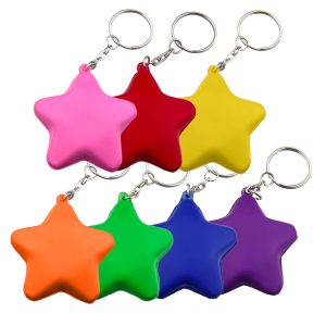 Stress Star Key Ring