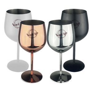 Bella Stainless Steel Wine Glass