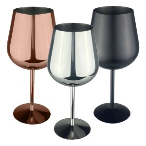 Bula Vinaka Stainless Steel Wine Glass