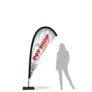Teardrop Flag Set